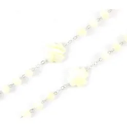 Rosario Vera Madreperla Grano 6 Mm -Sconto Rosari Fai da Te in Italia 27000265 rosario vera madreperla grano 6 mmc 550x550w