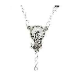 Rosario Collana Grani Cubetti Ematite Grano 6 Mm -Sconto Rosari Fai da Te in Italia 27000267 rosario collana grani cubetti ematite grano 6 mmd 550x550w