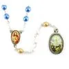 Rosario Madonna Di Fatima Perla Sintetica Grano 6 Mm