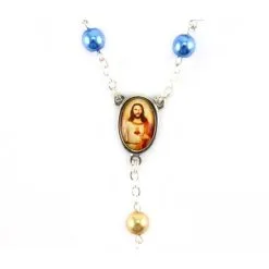 Rosario Madonna Di Fatima Perla Sintetica Grano 6 Mm -Sconto Rosari Fai da Te in Italia 27000272 rosario madonna di fatima perla sintetica grano 6 mmb 550x550w