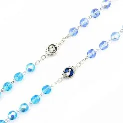 Rosario Madonna Di Fatima Cristallo Con Astuccio Grano 6 Mm -Sconto Rosari Fai da Te in Italia 27000278 rosario madonna di fatima cristallo con astuccio grano 6 mm e 550x550 1