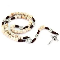 Rosario Di San Benedetto In Pietra Grano 7 Mm -Sconto Rosari Fai da Te in Italia 27000279 rosario di san benedetto in pietra grano 7 mmd 550x550w