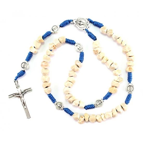 Rosario Madonna Miracolosa In Pietra Grano 7 Mm 6 Rosario Madonna Miracolosa In Pietra Grano 7 Mm - immagine 6