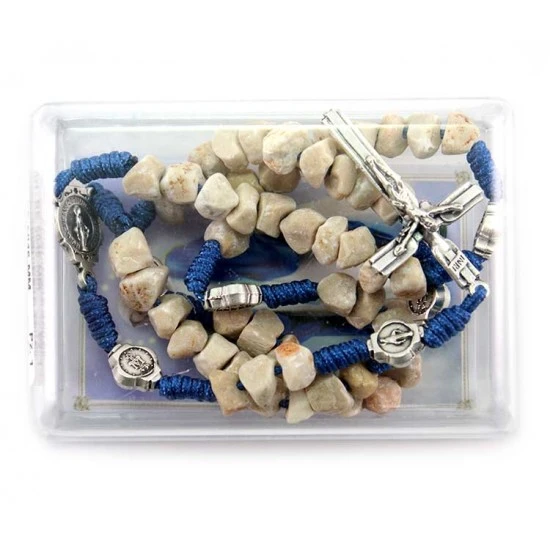 Rosario Madonna Miracolosa In Pietra Grano 7 Mm 2 Rosario Madonna Miracolosa In Pietra Grano 7 Mm - immagine 2