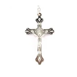 Rosario In Vetro Missionario Grano 6 Mm -Sconto Rosari Fai da Te in Italia 27000300 rosario in vetro missionario grano 6 mmc 550x550w