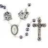 Rosario Via Crucis Colore Ematite Grano 7 Mm