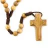 Rosario Legno Ulivo Pater Tau 5 Mm