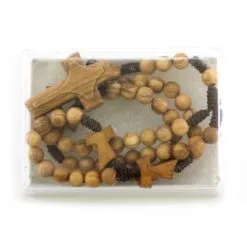 Rosario Legno Ulivo Pater Tau 5 Mm -Sconto Rosari Fai da Te in Italia 27000326 005 rosario legno ulivo con tau 5 mm 550x550 1