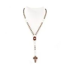 Rosario San Benedetto In Legno Con Gancio Grano 4 Mm -Sconto Rosari Fai da Te in Italia 2700033 d rosario san benedetto in legno con gancio grano mm 4 550x550w