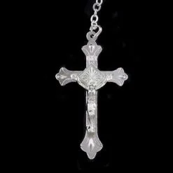 Rosario Grani In Vetro Trasparente Grano 6 Mm -Sconto Rosari Fai da Te in Italia 27000333 rosario in vetro trasparente grano 6 mmc 550x550 1