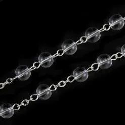 Rosario Grani In Vetro Trasparente Grano 6 Mm -Sconto Rosari Fai da Te in Italia 27000333 rosario in vetro trasparente grano 6 mme 550x550 1