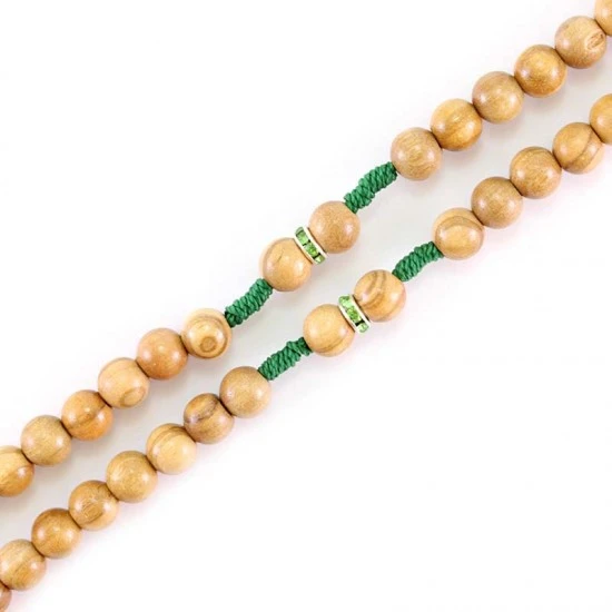 Rosario In Legno Ulivo Madonna Di Lourdes 7 Mm 5 Rosario In Legno Ulivo Madonna Di Lourdes 7 Mm - immagine 5