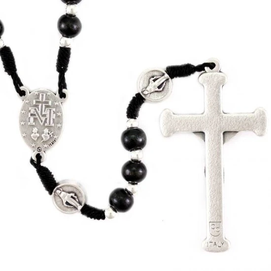 Rosario Legno E Metallo Madonna Miracolosa 6 Mm 6 Rosario Legno E Metallo Madonna Miracolosa 6 Mm - immagine 6