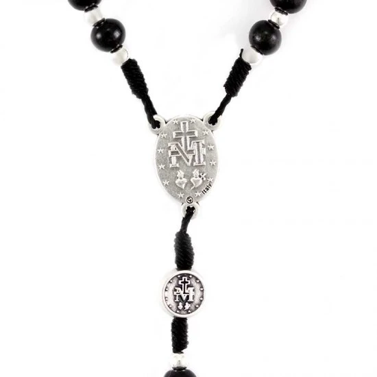 Rosario Legno E Metallo Madonna Miracolosa 6 Mm 5 Rosario Legno E Metallo Madonna Miracolosa 6 Mm - immagine 5