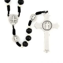 Rosario Legno E Metallo San Benedetto 6 Mm 7 Rosario Legno E Metallo San Benedetto 6 Mm -Sconto Rosari Fai da Te in Italia 27000345 rosario legno e metallo san benedetto 6 mmc 550x550 1