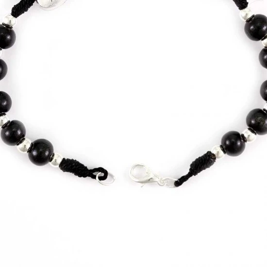 Rosario Legno E Metallo Madonna Di Fatima 6 Mm 7 Rosario Legno E Metallo Madonna Di Fatima 6 Mm - immagine 7