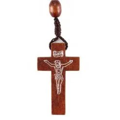 Rosario In Legno Scuro E Corda Grani Ovali Grano 6x10 Mm -Sconto Rosari Fai da Te in Italia 27000352 rosario in legno scuro e corda grani ovali grano 6x10 mmb 550x550 1