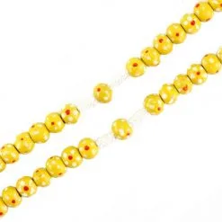 Rosario Legno E Corda Con Fiori Giallo Grano 7 Mm 8 Rosario Legno E Corda Con Fiori Giallo Grano 7 Mm -Sconto Rosari Fai da Te in Italia 27000355 rosario legno e corda con fiori giallo grano 7 mmd 550x550 1