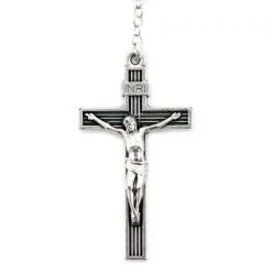 Rosario Vetro Accoppigliato Miracolosa Grano 8 Mm -Sconto Rosari Fai da Te in Italia 27000379 rosario vetro accoppigliato miracolosa grano 8 mmd 550x550 1