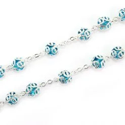 Rosario Vetro Accoppigliato Miracolosa Grano 8 Mm -Sconto Rosari Fai da Te in Italia 27000379 rosario vetro accoppigliato miracolosa grano 8 mmf 550x550 1