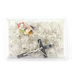 Rosario Vetro Accoppigliato Sacra Famiglia Grano 8 Mm -Sconto Rosari Fai da Te in Italia 27000381 rosario vetro accoppigliato sacra famiglia grano 8 mme 550x550 1