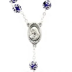 Rosario Vetro Accoppigliato Sacro Cuore Di Gesù Grano 8 Mm -Sconto Rosari Fai da Te in Italia 27000382 rosario vetro accoppigliato sacro cuore di gesu grano 8 mmc 550x550 1