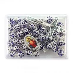 Rosario Vetro Accoppigliato Sacro Cuore Di Gesù Grano 8 Mm -Sconto Rosari Fai da Te in Italia 27000382 rosario vetro accoppigliato sacro cuore di gesu grano 8 mme 550x550 1