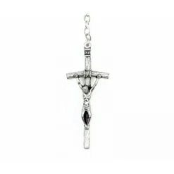 Rosario Grani Tondi Vetro Azzurro Grano 7 Mm -Sconto Rosari Fai da Te in Italia 27000391 rosario grani tondi vetro azzurro grano 7 mma5 550x550 1