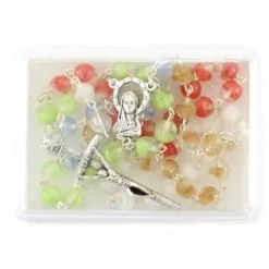 Rosario Missionario Grani Tondi In Vetro Grano 7 Mm -Sconto Rosari Fai da Te in Italia 27000392 rosario missionario grani tondi in vetro grano 7 mm4 550x550 1