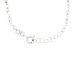 Rosario Argento Rodiato Con Strass Grano 3 Mm -Sconto Rosari Fai da Te in Italia 27000398 rosario argento rodiato con strass grano 3 mmc 550x550 1