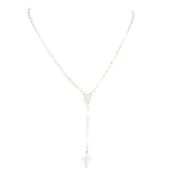 Rosario Argento Rodiato 6 Swarovski Trasparenti -Sconto Rosari Fai da Te in Italia 27000413 rosario argento rodiato 6 swarovski trasparentid 550x550 1