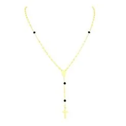 Rosario Argento Dorato 6 Swarovski Neri 8 Rosario Argento Dorato 6 Swarovski Neri -Sconto Rosari Fai da Te in Italia 27000415 rosario argento dorato 6 swarovski nerid 550x550 1