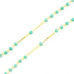 Rosario Argento Dorato E Cristalli Verdi 7 Rosario Argento Dorato E Cristalli Verdi -Sconto Rosari Fai da Te in Italia 27000429 rosario argento dorato e cristalli verdic 550x550 1