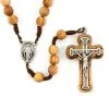 Rosario Ave Maria Legno Olivo Grano 7 Mm