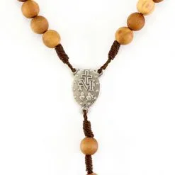 Rosario Ave Maria Legno Olivo Grano 7 Mm -Sconto Rosari Fai da Te in Italia 27000438 rosario ave maria legno olivo grano 7 mme 550x550 1