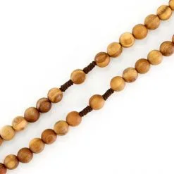 Rosario Ave Maria Legno Olivo Grano 7 Mm -Sconto Rosari Fai da Te in Italia 27000438 rosario ave maria legno olivo grano 7 mmf 550x550 1
