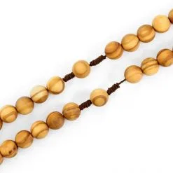 Rosario Ave Maria Legno Olivo Grano 10 Mm -Sconto Rosari Fai da Te in Italia 27000440 rosario ave maria legno olivo grano 10 mmf 550x550 1