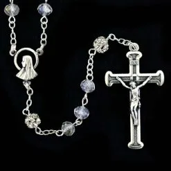 Rosario Cristallo Trasparente Grano 6 Mm -Sconto Rosari Fai da Te in Italia 27000465 rosario cristallo trasparente grano 6 mmc 550x550 1