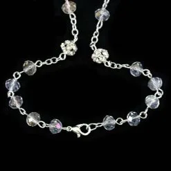 Rosario Cristallo Trasparente Grano 6 Mm -Sconto Rosari Fai da Te in Italia 27000465 rosario cristallo trasparente grano 6 mmd 550x550 1