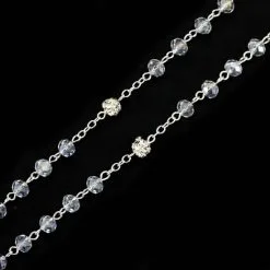 Rosario Cristallo Trasparente Grano 6 Mm -Sconto Rosari Fai da Te in Italia 27000465 rosario cristallo trasparente grano 6 mmz 550x550 1