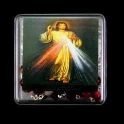 Rosario Divina Misericordia Plastica Grano 7 Mm 9 Rosario Divina Misericordia Plastica Grano 7 Mm -Sconto Rosari Fai da Te in Italia 27000468 rosario divina misericordia vetro grano 7 mme 550x550 1