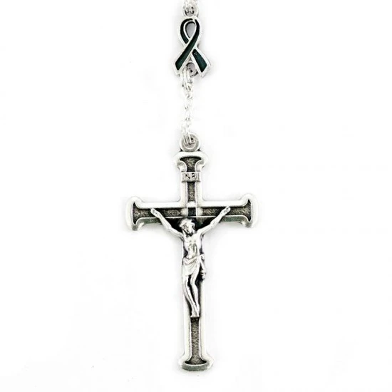 Rosario San Pellegrino In Vetro Scarabeo Grano 6 Mm 4 Rosario San Pellegrino In Vetro Scarabeo Grano 6 Mm - immagine 4