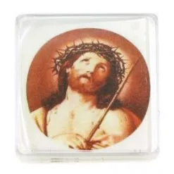 Rosario In Vetro Ecce Homo Grano 5 Mm -Sconto Rosari Fai da Te in Italia 27000477 rosario in vetro ecce homo grano 5 mmd 550x550 1