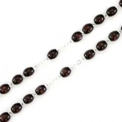 Rosario In Legno San Benedetto Grano 8x6 Mm -Sconto Rosari Fai da Te in Italia 27000478 rosario in legno san benedetto grano 8x6 mmd 550x550 1