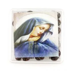 Rosario Devozionale Madonna Addolorata Grano 8x6 Mm -Sconto Rosari Fai da Te in Italia 27000480 rosario devozionale madonna addolorata grano 8x6 mmd 550x550 1