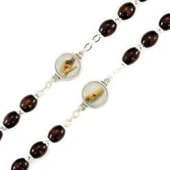 Rosario In Legno Madonna Delle 5 Piaghe Grano 8x6 Mm -Sconto Rosari Fai da Te in Italia 27000481 rosario in legno madonna delle 5 piaghe grano 8x6 mmc 550x550 1