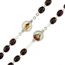 Rosario In Legno Madonna Delle 5 Piaghe Grano 8x6 Mm -Sconto Rosari Fai da Te in Italia 27000481 rosario in legno madonna delle 5 piaghe grano 8x6 mmd 550x550 1