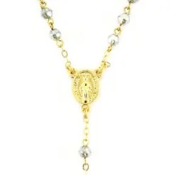 Rosario Grani Vetro Celeste Grano 4 Mm -Sconto Rosari Fai da Te in Italia 27000497 rosario grani vetro celeste grano 4 mmc 550x550 1