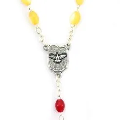 Rosario Con Borsellino Sacra Famiglia Grano 5x7 Mm -Sconto Rosari Fai da Te in Italia 27000519 rosario con borsellino sacra famiglia grano 5x7 mmc 550x550 1