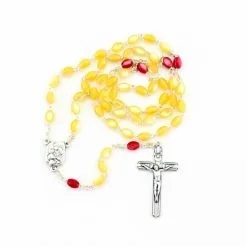 Rosario Con Borsellino Sacra Famiglia Grano 5x7 Mm -Sconto Rosari Fai da Te in Italia 27000519 rosario con borsellino sacra famiglia grano 5x7 mme 550x550 1